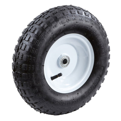Farm and Ranch 6 in. D X 13 in. D 300 lb. cap. Centered Tire Rubber