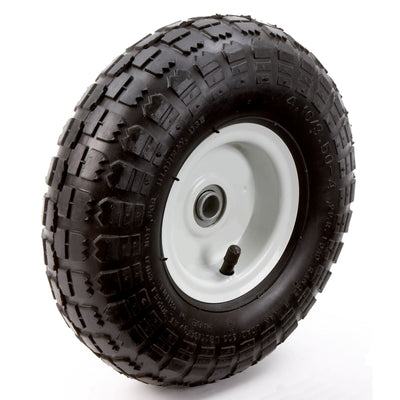 Farm and Ranch 6 in. D X 10 in. D 300 lb. cap. Centered Tire Rubber