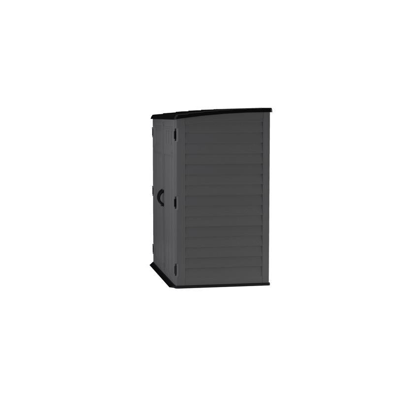 Suncast XL Vertical 5 ft. x 3 ft. Resin Vertical Pent Storage Shed with Floor Kit