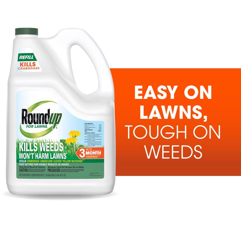 Roundup Weed Killer Refill RTU Liquid 1.25 gal