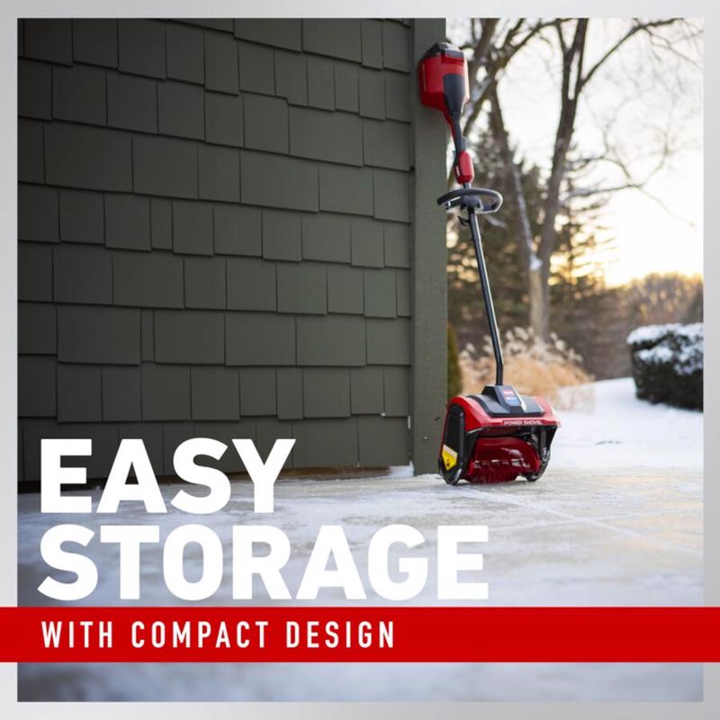 Toro Power Shovel 60V 12 in. Single stage 60 V Battery Snow Shovel Thrower Kit (Battery & Charger)
