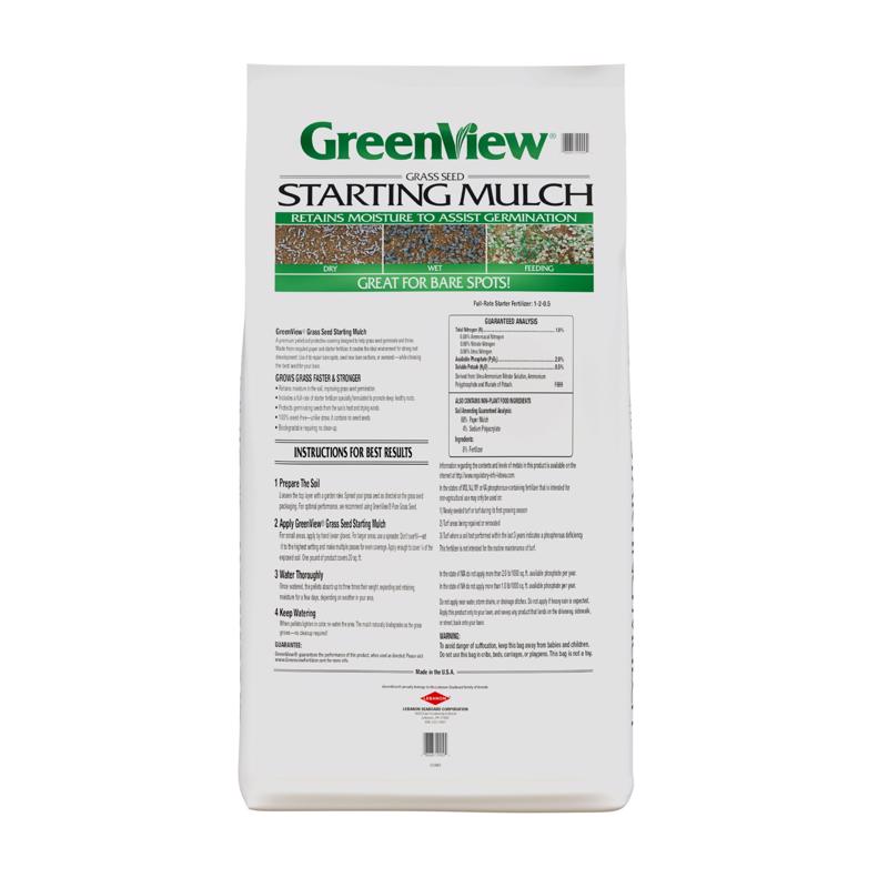 GreenView Seeding Success All Grasses Sun or Shade Grass Seed Protector 38 lb