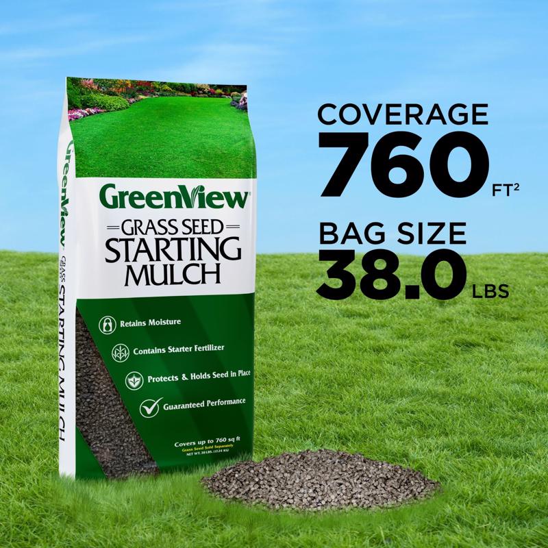GreenView Seeding Success All Grasses Sun or Shade Grass Seed Protector 38 lb