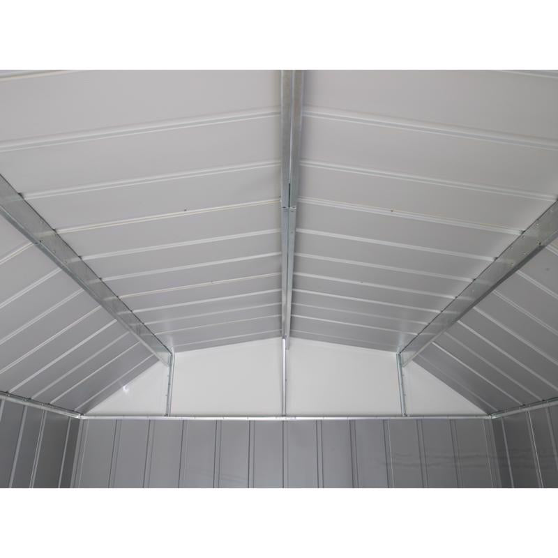 Arrow Lexington 10 ft. x 14 ft. Metal Vertical Barn Storage Shed without Floor Kit