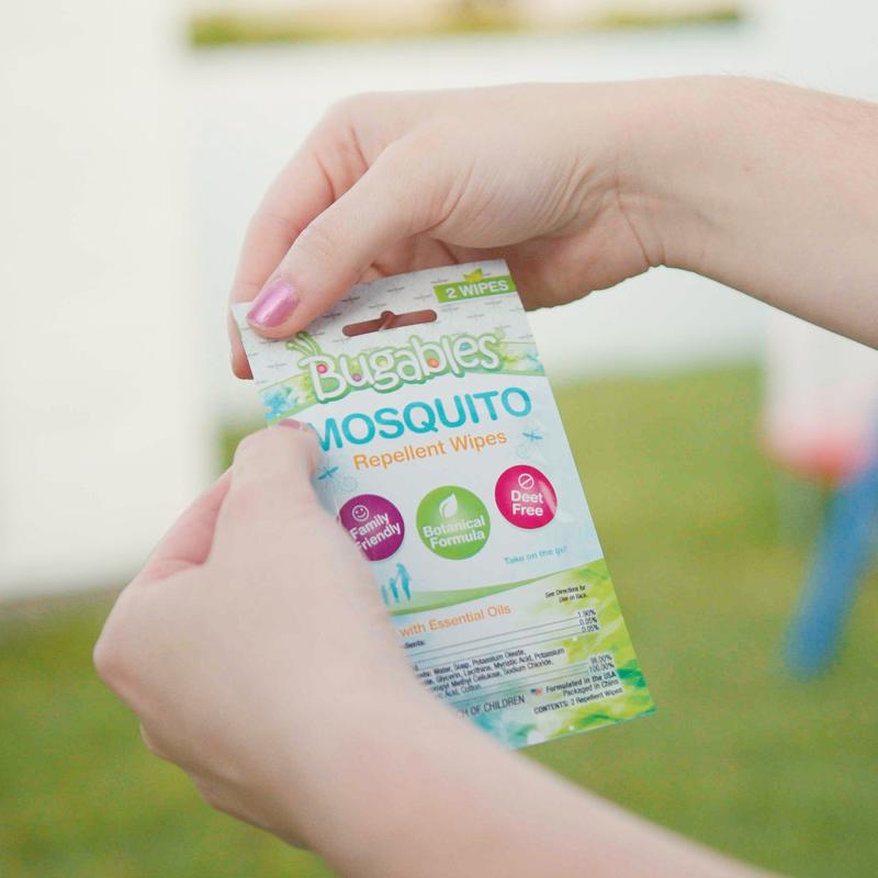 PIC Bugables Insect Repellent Towelettes For Mosquitoes 2 pk