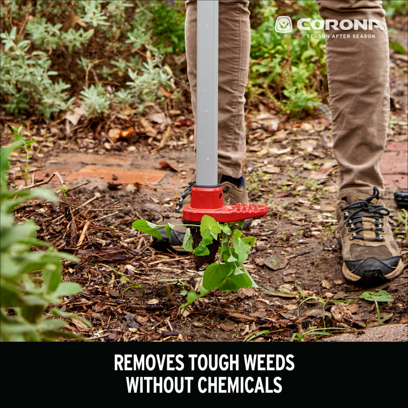 Corona WeedDestroyer 48 in. Carbon Steel Weeder Steel Handle