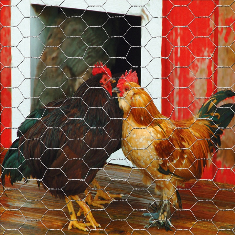 Garden Craft 72 in. H X 50 ft. L Galvanized Steel Fencing 1 in. X 1 in. in.