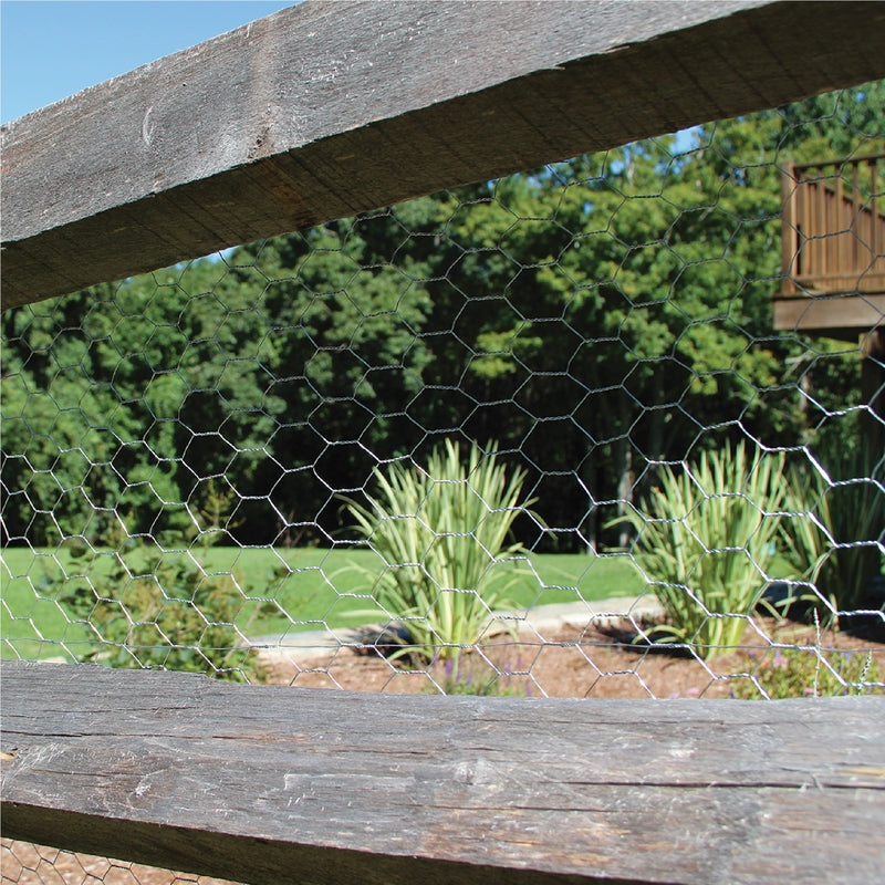 Garden Craft 72 in. H X 50 ft. L Galvanized Steel Fencing 1 in. X 1 in. in.