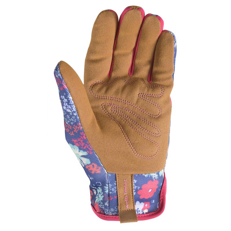 Wells Lamont Women's Indoor/Outdoor Botanical Work Gloves Multicolor L