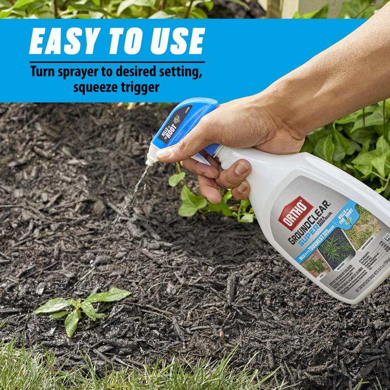 Ortho GroundClear Weed and Grass Killer RTU Liquid 24 oz