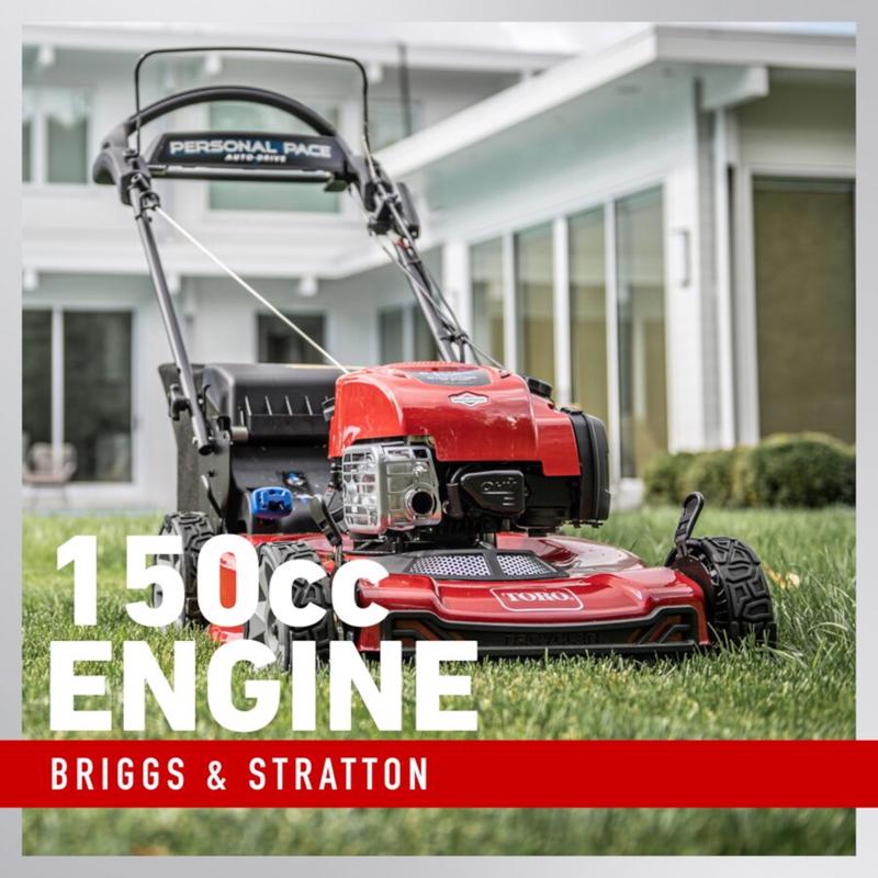 Toro SmartStow 21465 22 in. 150 cc Gas Self-Propelled Lawn Mower