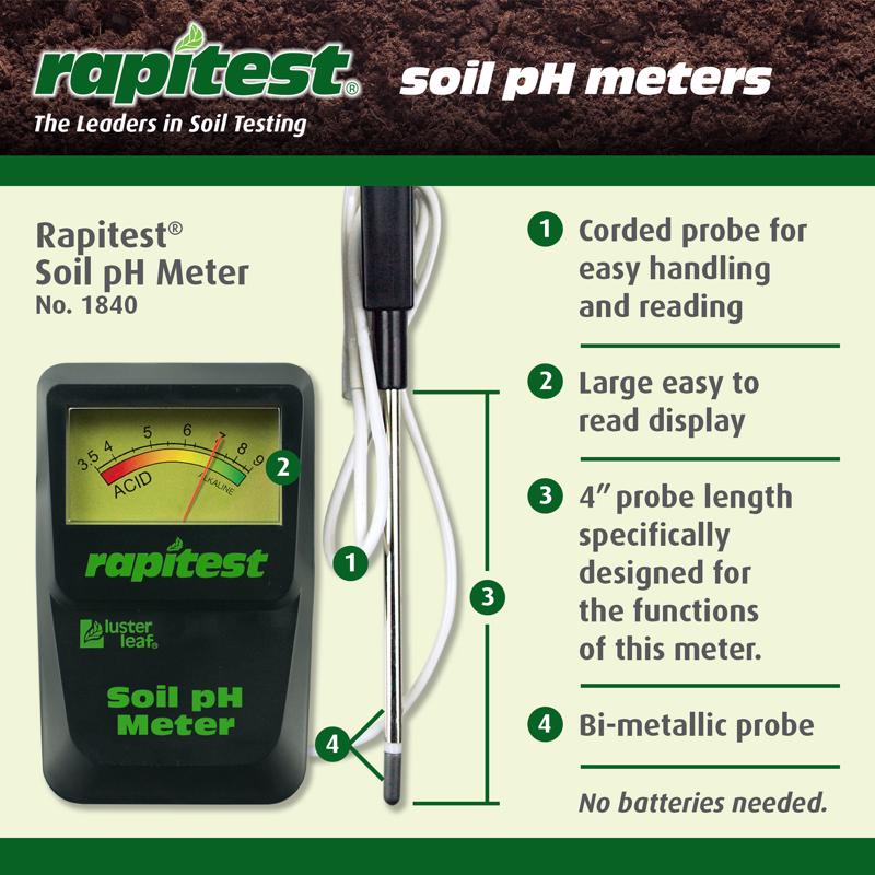 Luster Leaf Analog pH Meter