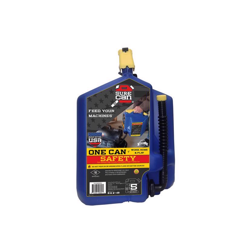 SureCan Plastic Kerosene Can 5 gal