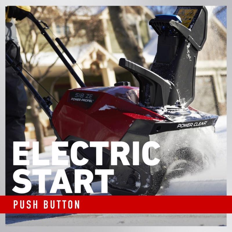 Toro Power Clear 518 18 in. 99 cc Single stage Gas Snow Blower Tool Only