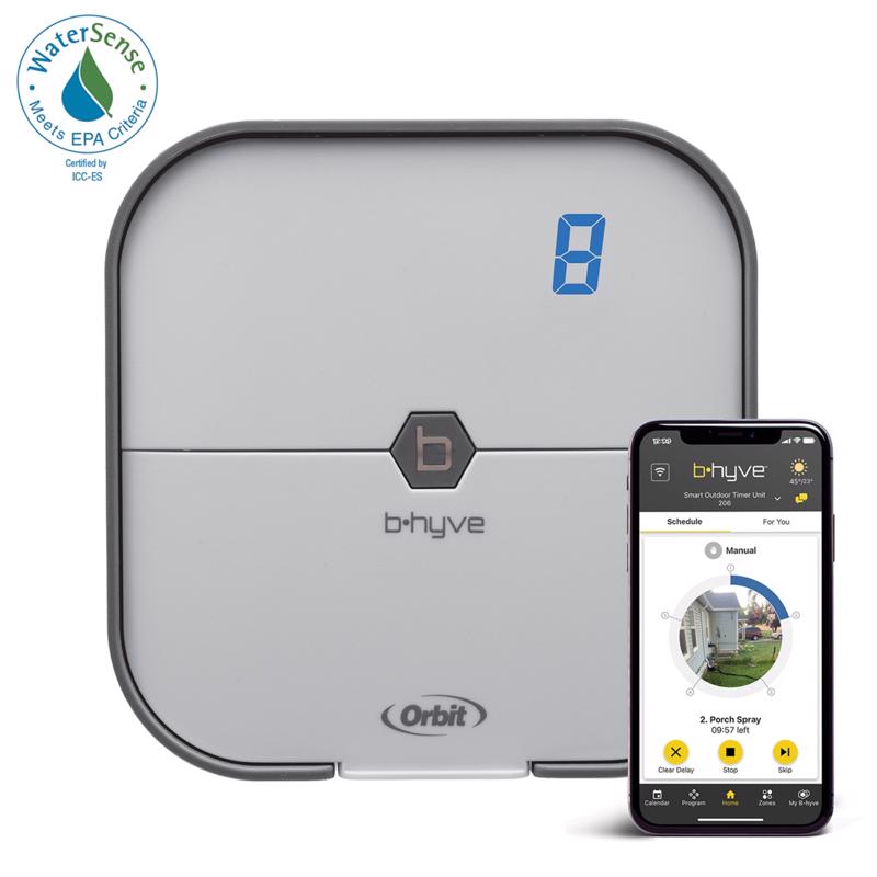 Orbit B-hyve Programmable 8 Zone Irrigation Timer
