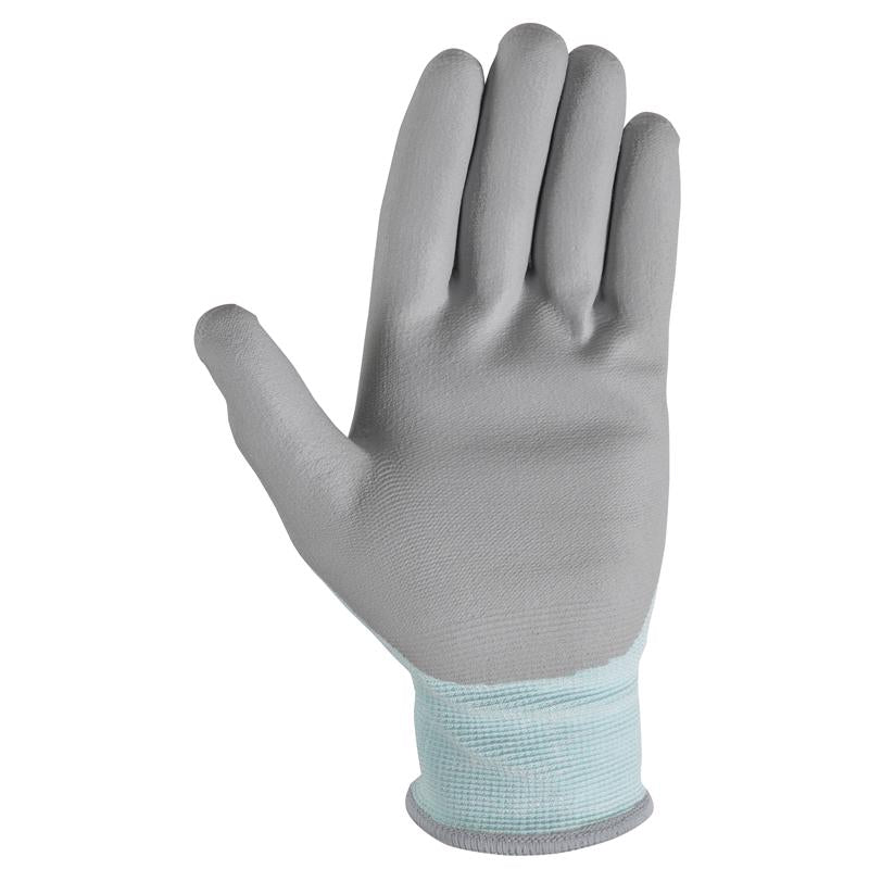 Wells Lamont Coolmax Women's Indoor/Outdoor Knit Work Gloves Blue/Gray S