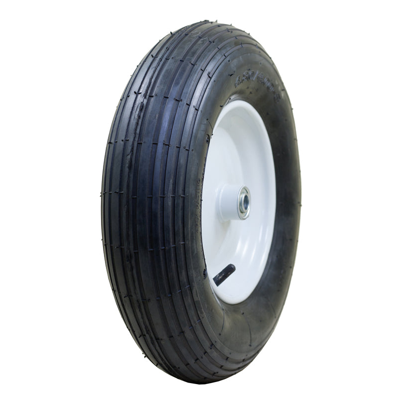 Marathon 8 in. D X 15.5 in. D 400 lb. cap. Centered Wheelbarrow Tire Rubber