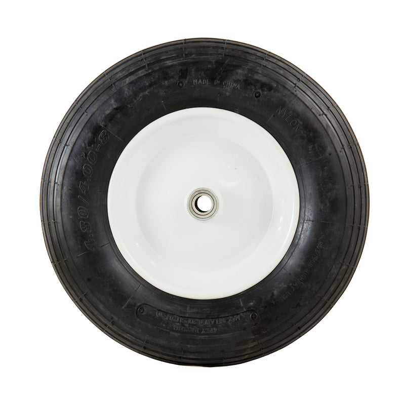 Marathon 8 in. D X 15.5 in. D 400 lb. cap. Centered Wheelbarrow Tire Rubber