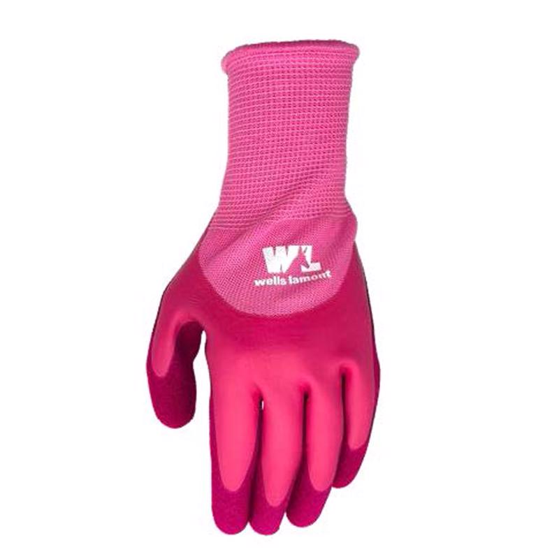 Wells Lamont Women's Indoor/Outdoor Grip Gloves Pink L