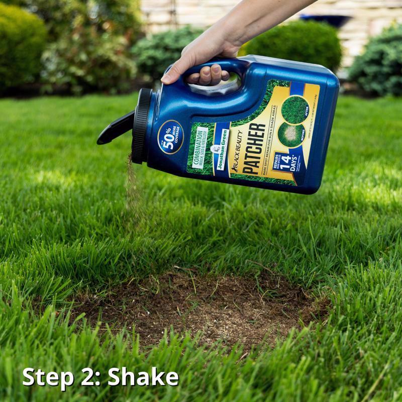 Jonathan Green Black Beauty Patcher Mixed Sun or Shade Grass Spot Repair Mix 3 lb