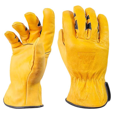 Bear Knuckles Unisex Driver Gloves Yellow L