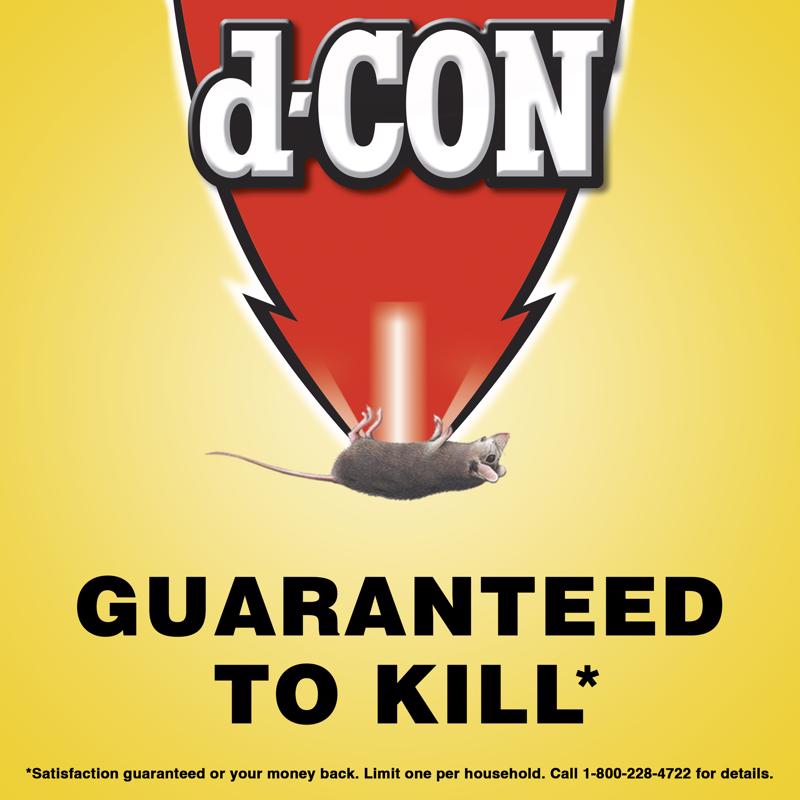 d-CON Toxic Bait Tray Pellets For Mice and Rats 6 oz