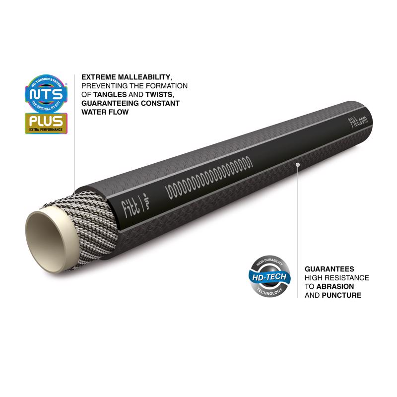 Fitt Force Pro 5/8 in. D X 100 ft. L Heavy Duty Premium Grade Garden Hose