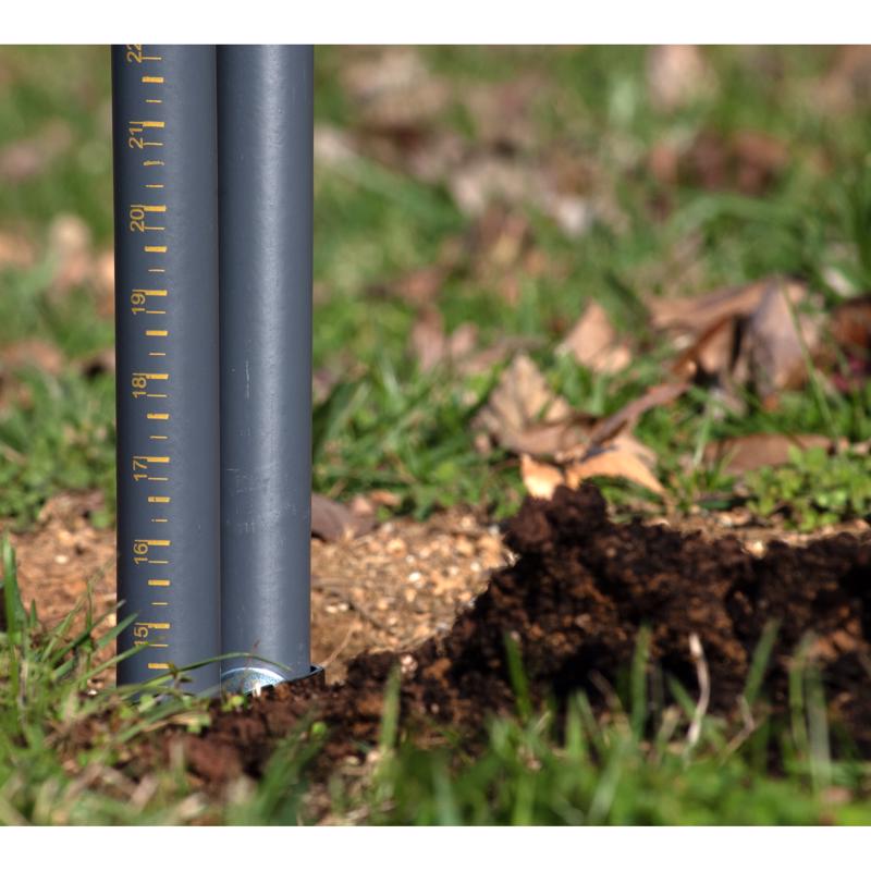 True Temper 58.5 in. Carbon Steel Atlas Pattern Post Hole Digger Fiberglass Handle