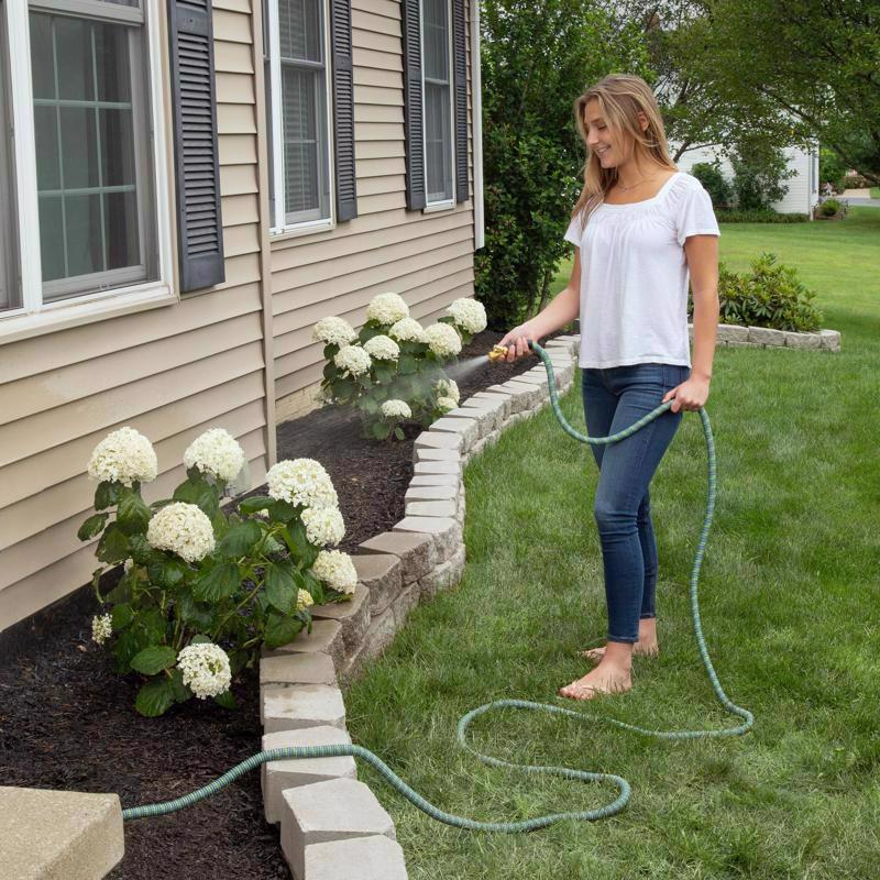 Hydrotech 5/8 in. D X 50 ft. L Medium Duty Professional Grade Expandable Lightweight Garden Hose