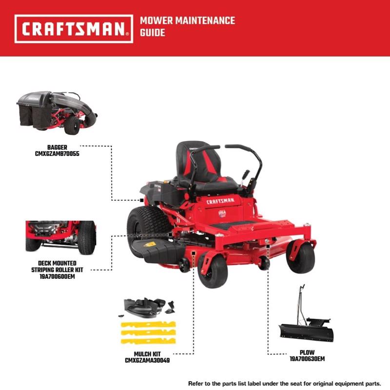 Craftsman CMXGNAM211704 54 in. 725 cc Hydrostatic Gas Zero Turn Riding Mower