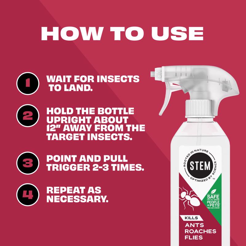 STEM Insect Killer Spray 12 oz