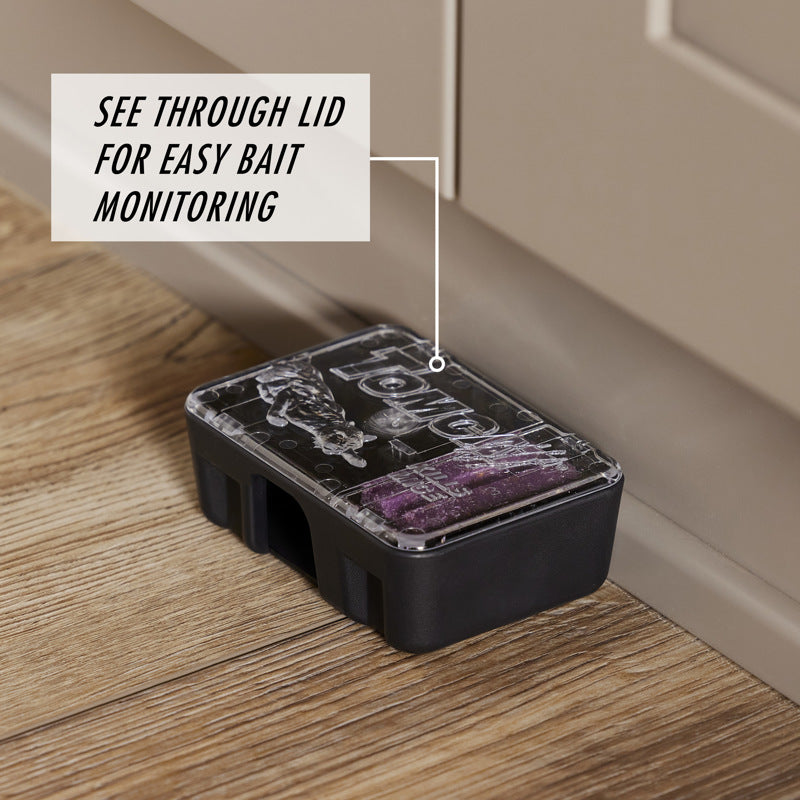 Tomcat Advanced Formula Bait Station and Bait Blocks For Mice 2 oz