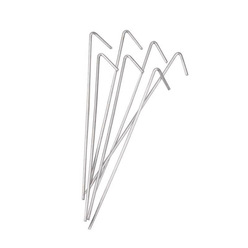 Yardlink .787 in. H X .557 in. L Aluminium Multi-Purpose Fence Ties Silver
