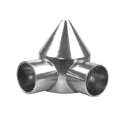 YardGard Silver Aluminum Chain Link Bullet Cap