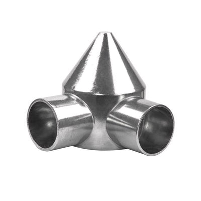 YardGard Silver Aluminum Chain Link Bullet Cap