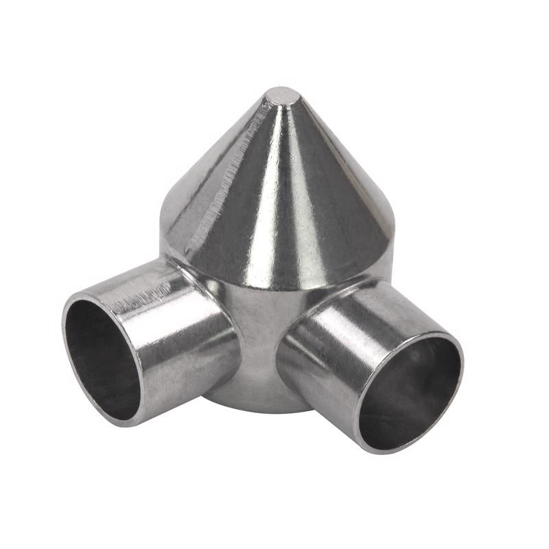 YardGard Silver Aluminum Chain Link Bullet Cap