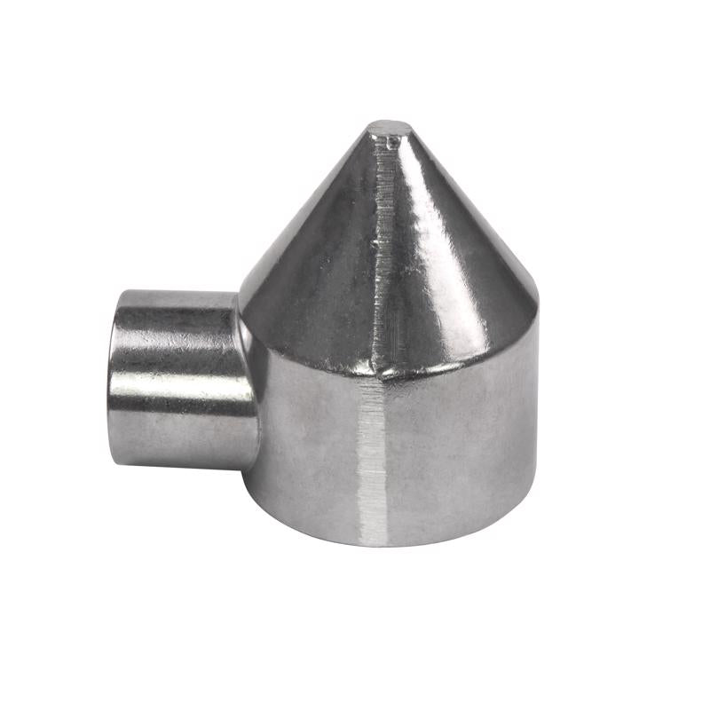 YardGard Silver Aluminum Chain Link Bullet Cap