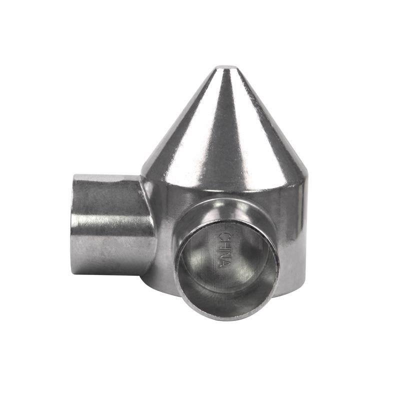 YardGard Silver Aluminum Chain Link Bullet Cap