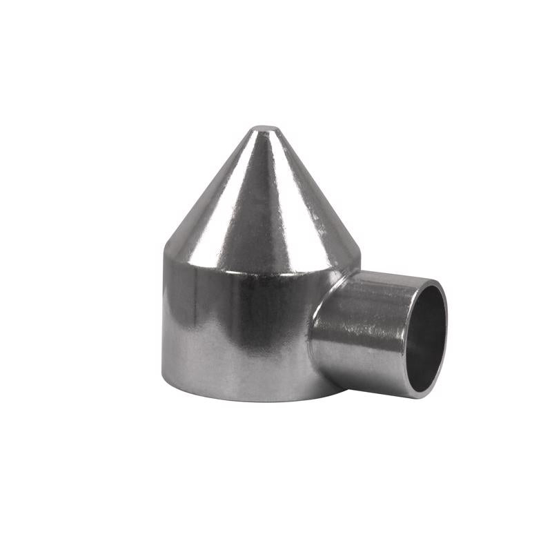 YardGard Silver Aluminum Chain Link Bullet Cap