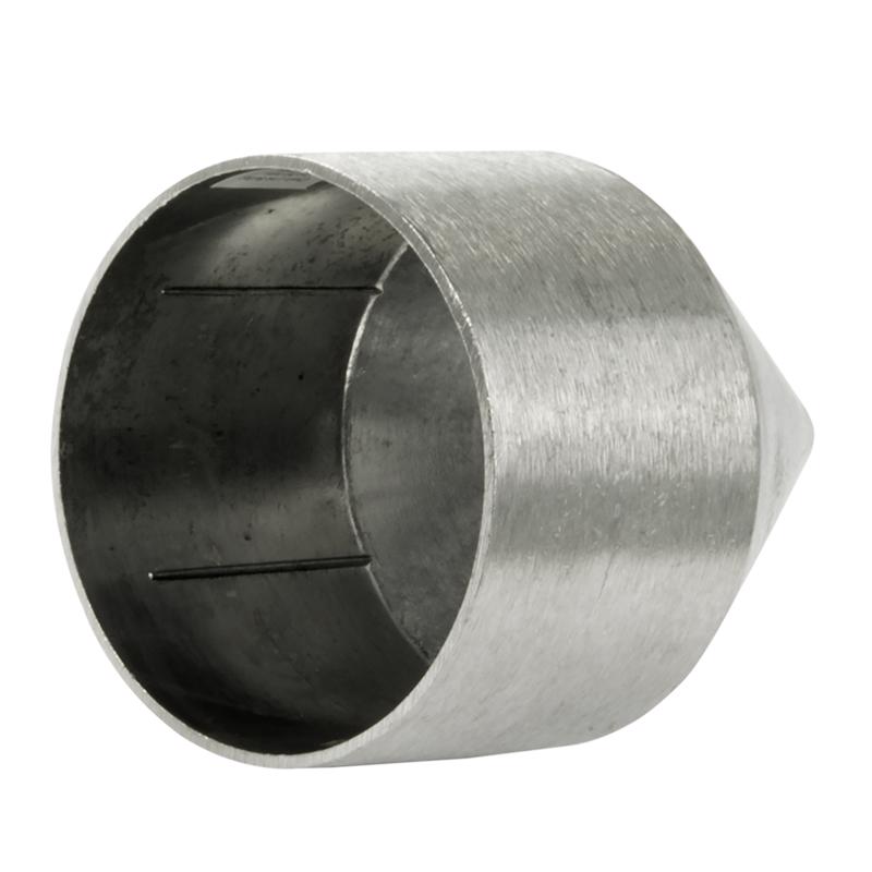 Yardlink Silver Aluminum Chain Link Bullet Cap