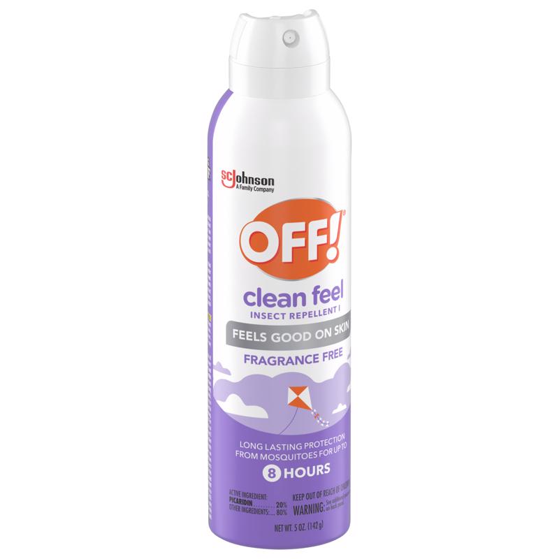 OFF! Clean Feel Insect Repellent Liquid For Mosquitoes/Ticks 5 oz