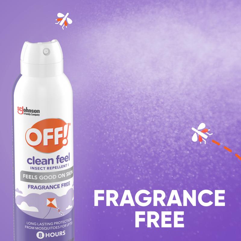 OFF! Clean Feel Insect Repellent Liquid For Mosquitoes/Ticks 5 oz