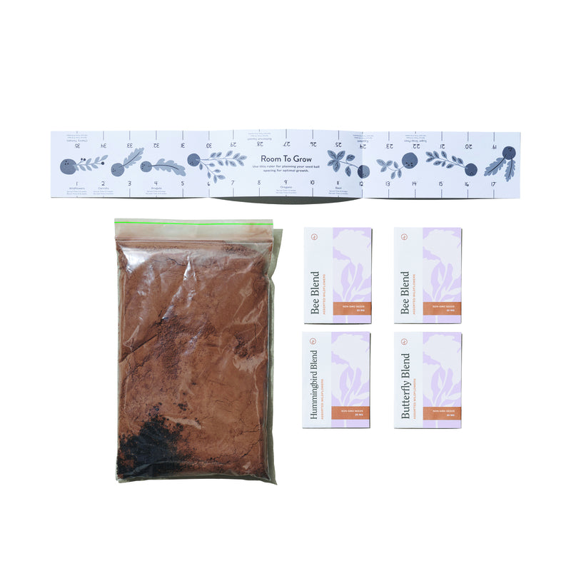 Modern Sprout Wildflower Mix Seed Starter Kit