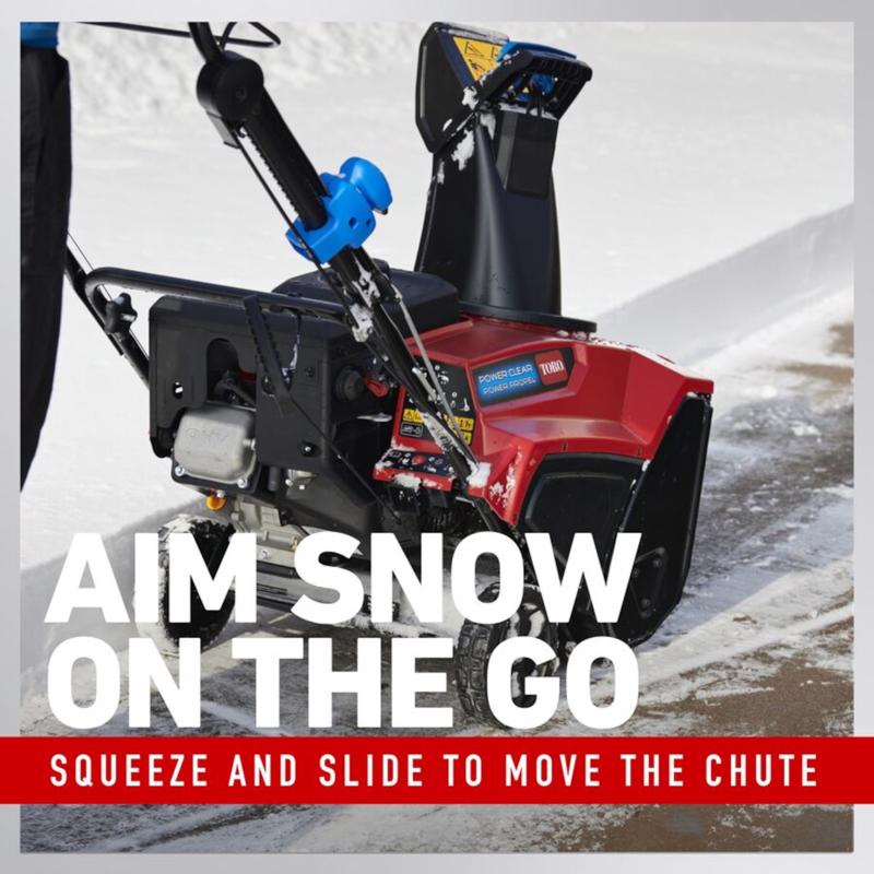 Toro Power Clear 821 QZE 21 in. 252 cc Single stage Gas Snow Blower