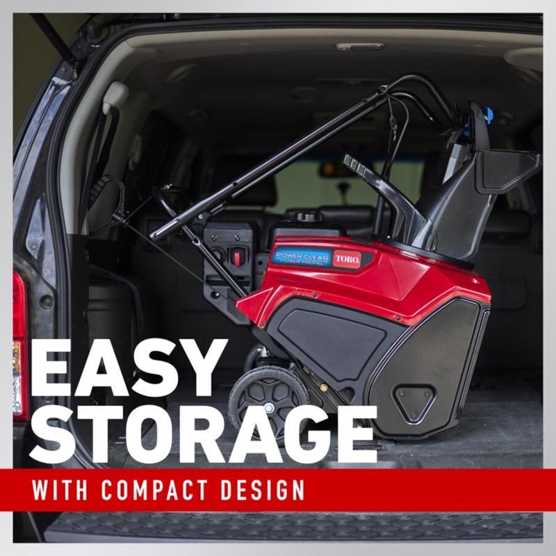 Toro Power Clear 821 QZE 21 in. 252 cc Single stage Gas Snow Blower
