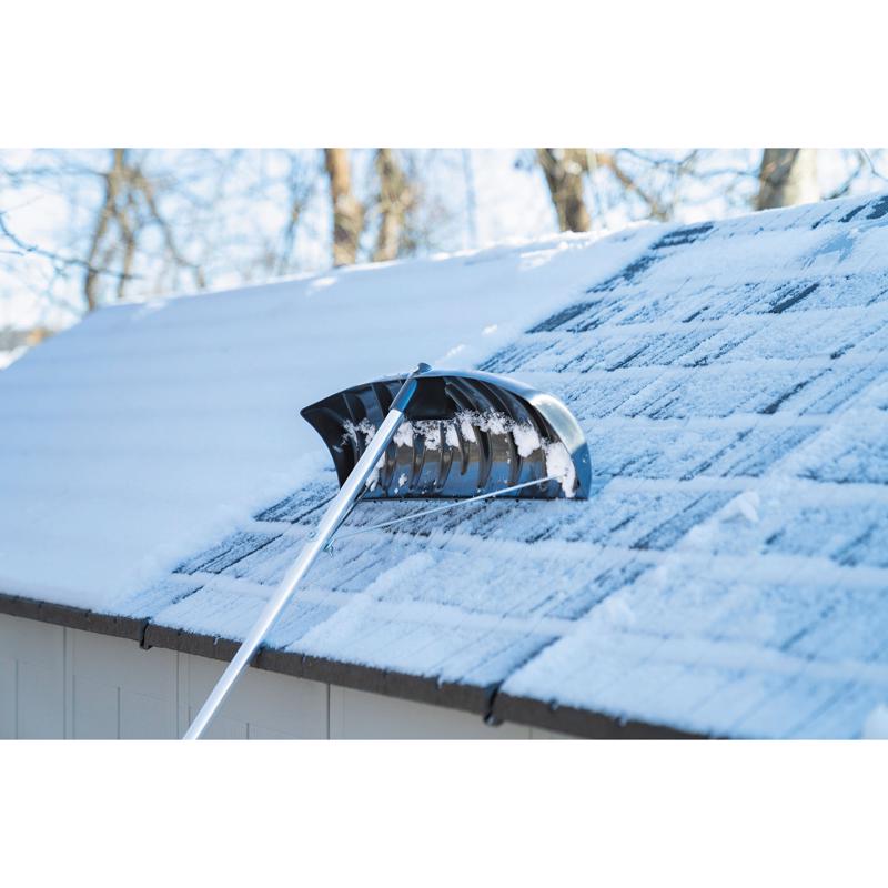 Suncast 24 in. W X 21 ft. L Poly Roof Rake