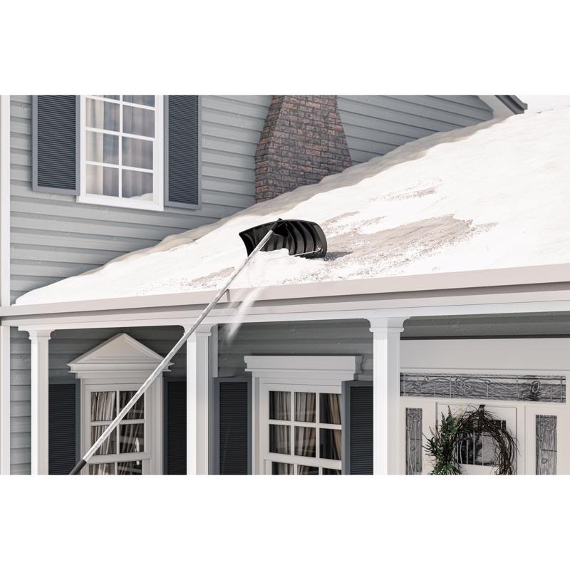 Suncast 24 in. W X 21 ft. L Poly Roof Rake