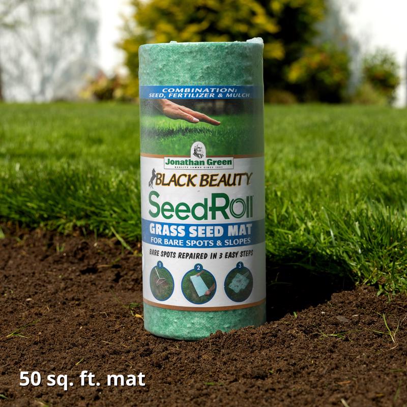 Jonathan Green Black Beauty Seedroll Mixed Sun or Shade Grass Seed mat