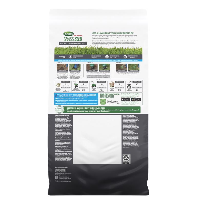 Scotts Turf Builder Mixed Sun or Shade Fertilizer/Seed/Soil Improver 5.6 lb