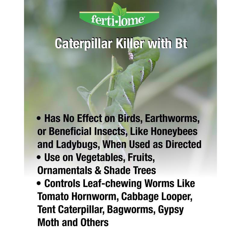 Ferti-lome Organic Caterpillar Killer Liquid Concentrate 8 oz